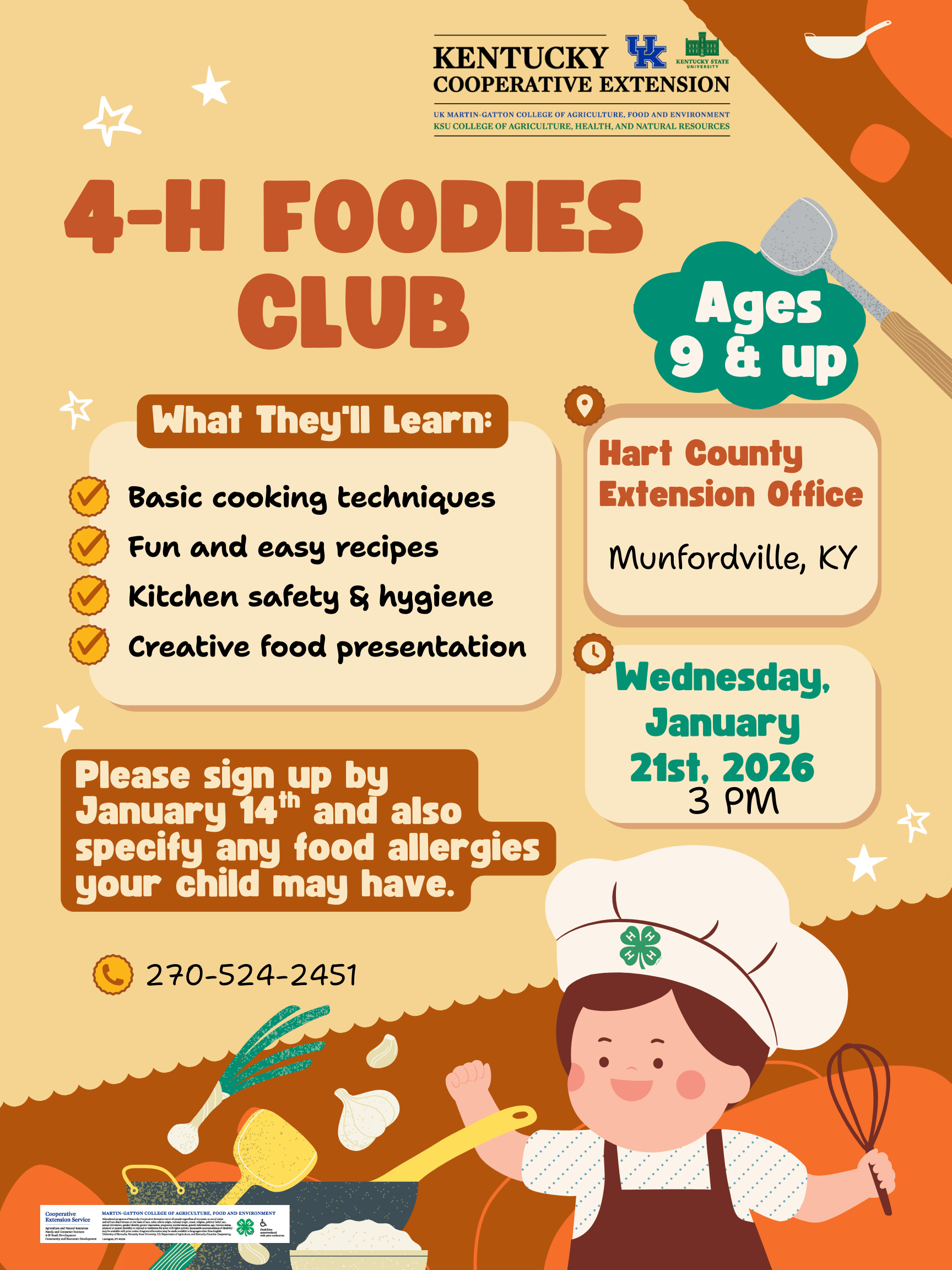 brown foodies club date